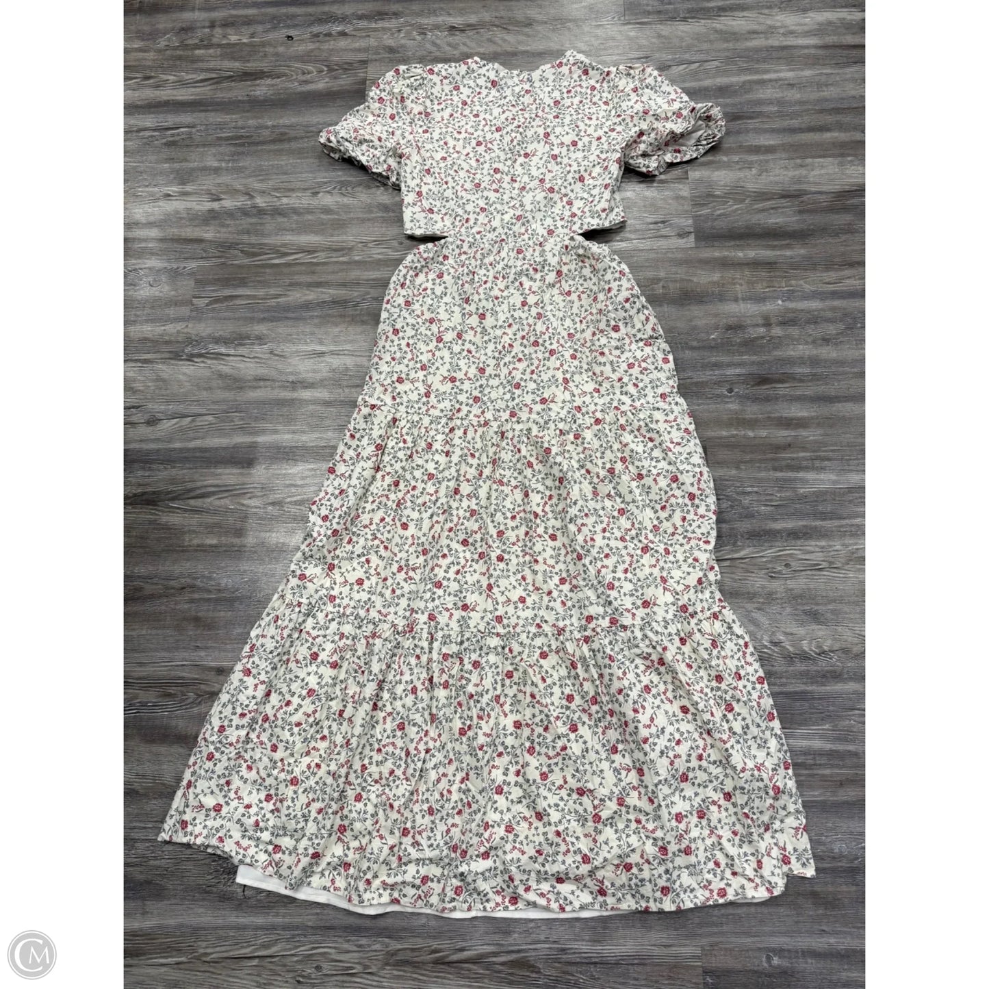 Dress Casual Maxi By Wayf In Floral Print, Size: L