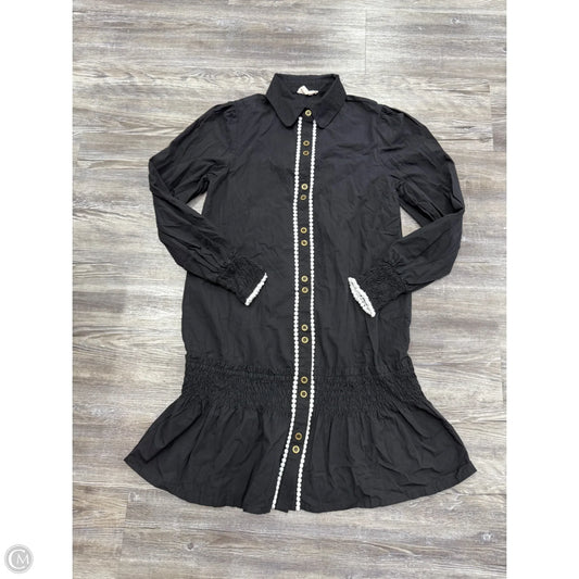 Dress Casual Midi By Before You In Black & White, Size: Xs