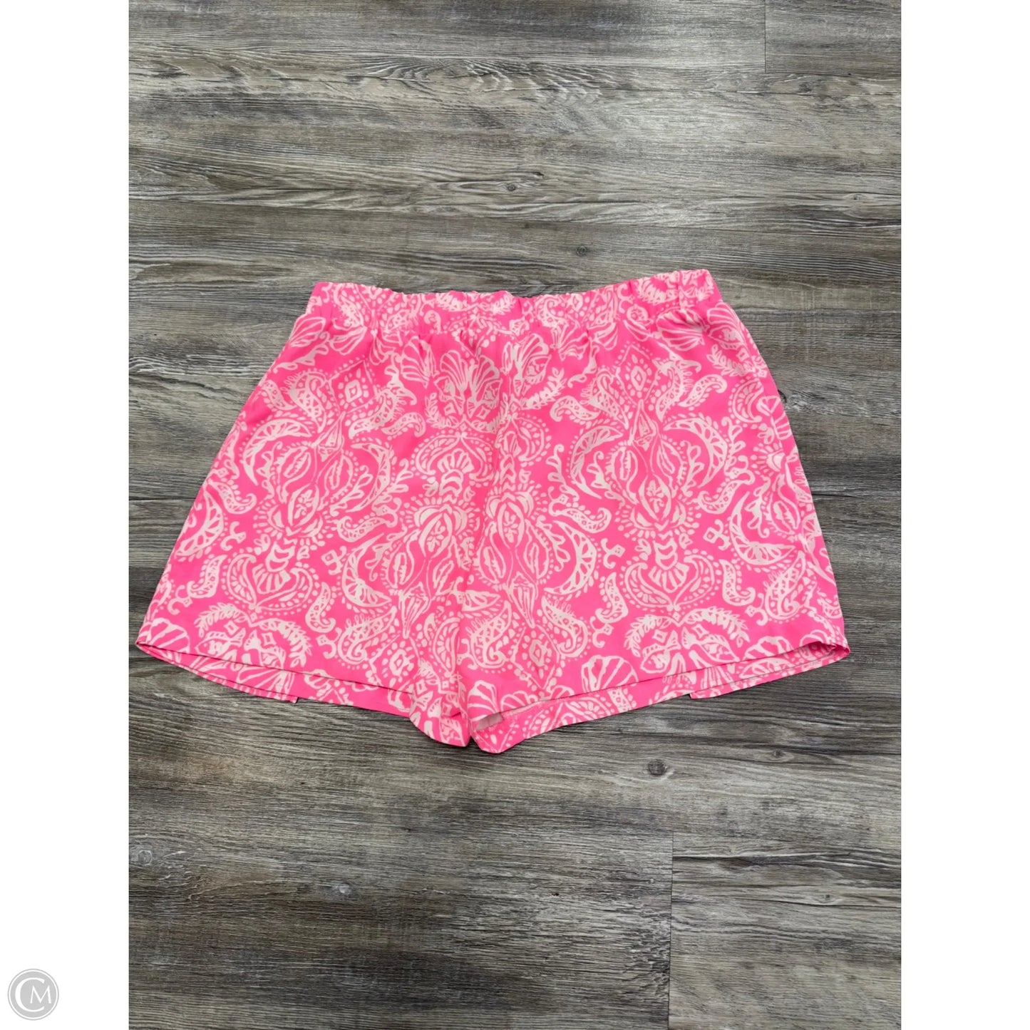 Shorts Designer By Lilly Pulitzer In Pink & White, Size: 6