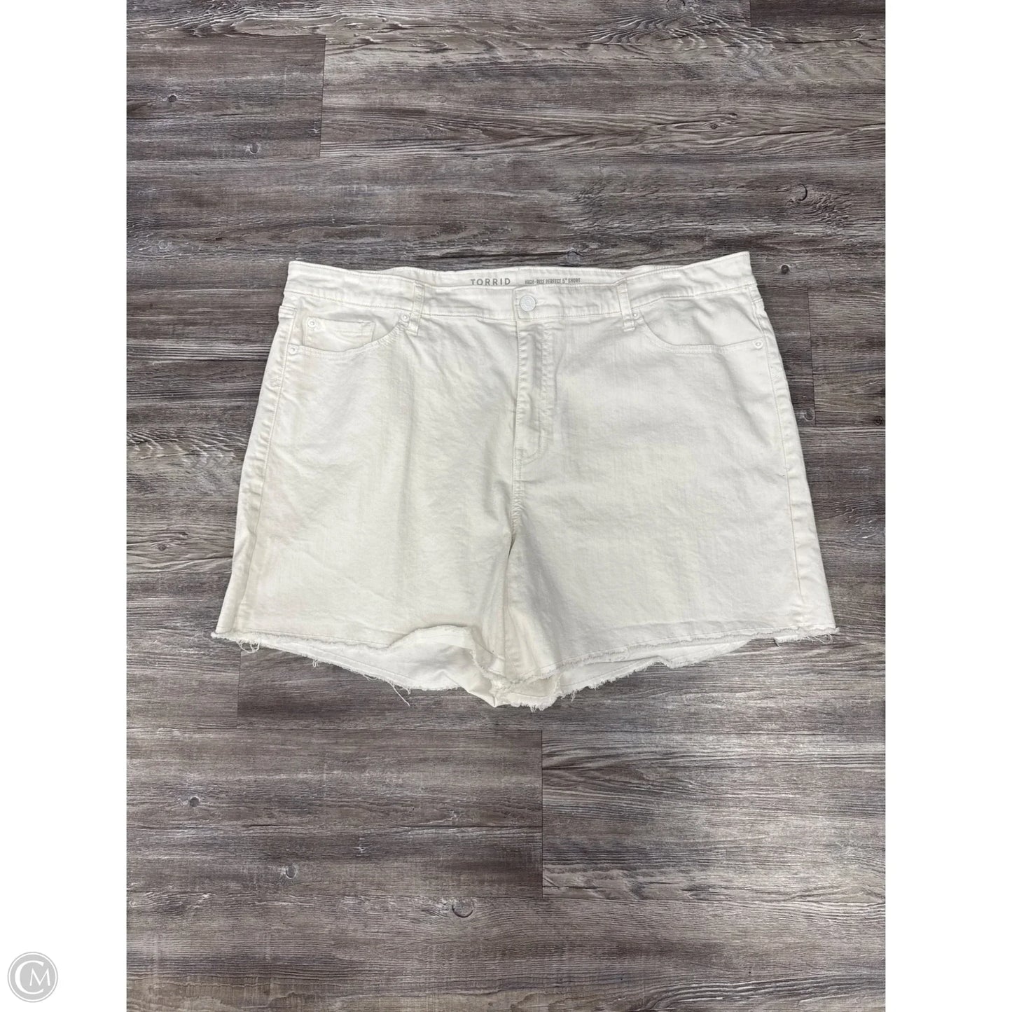 Shorts By Torrid In White, Size: 24