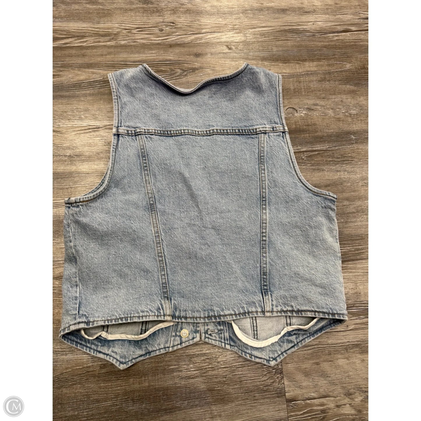 Vest Other By Pistola In Blue Denim, Size: L