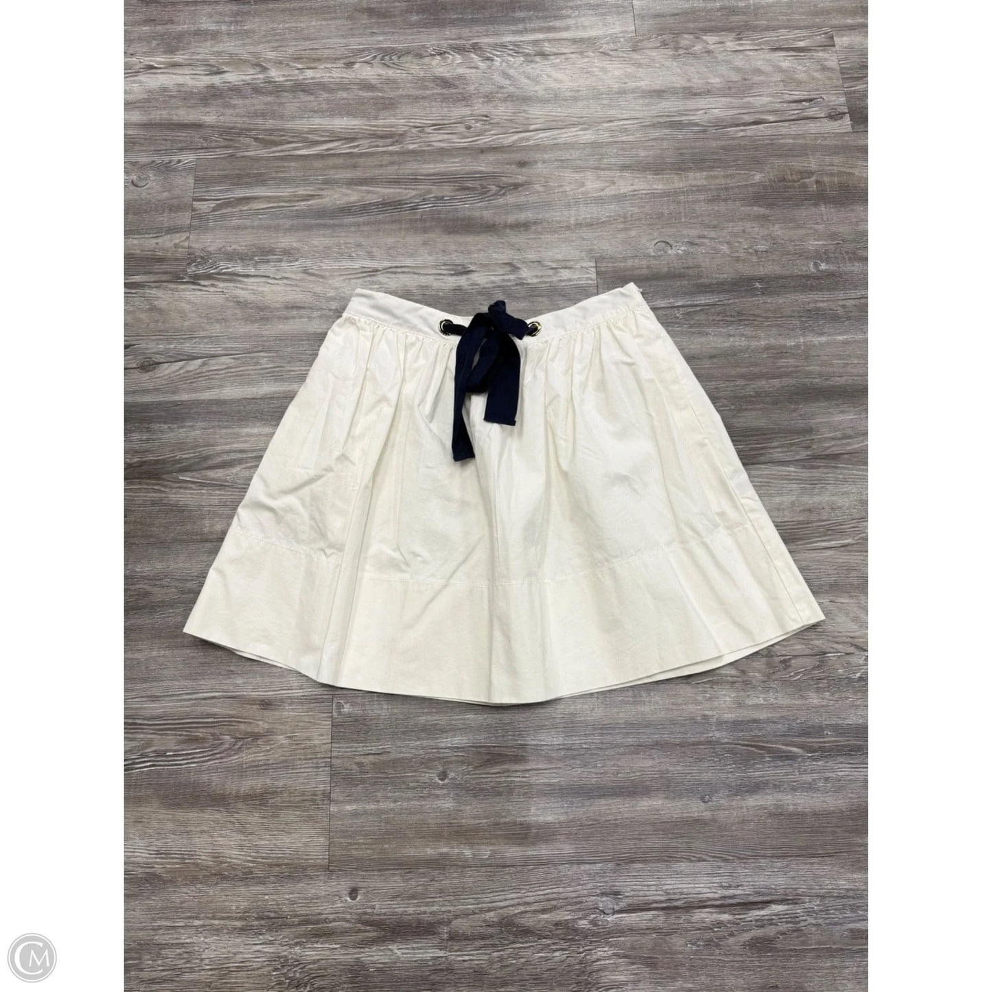 Skirt Designer By Kate Spade In White, Size: 10