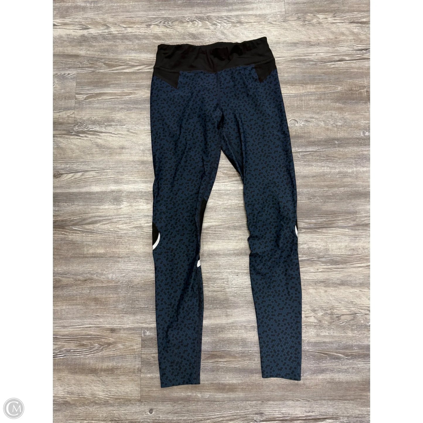 Athletic Pants By Sweaty Betty In Black & Blue, Size: M