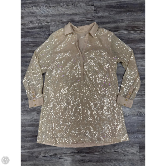 Dress Casual Short By Pilcro In Beige, Size: L