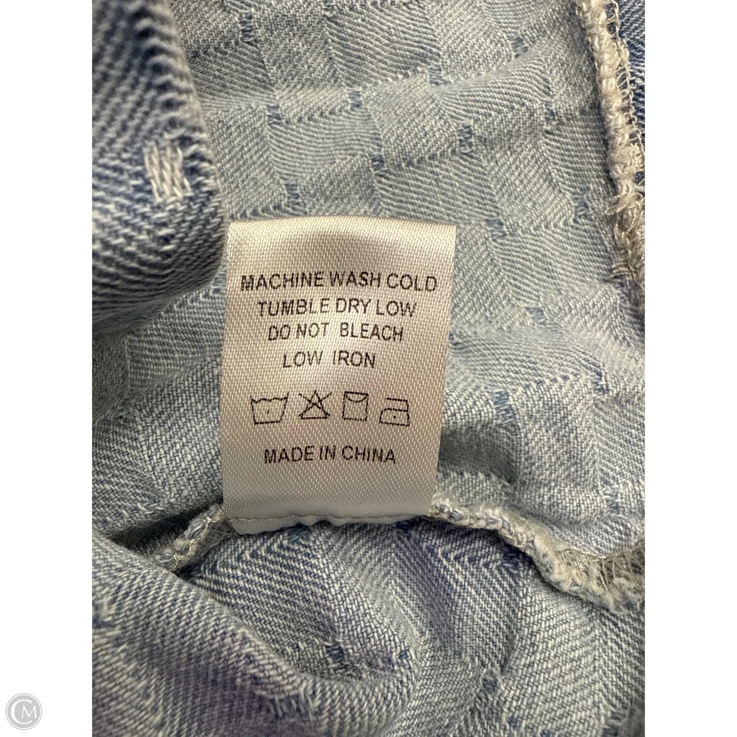 Romper By Tuckernuck In Blue Denim, Size: Xl