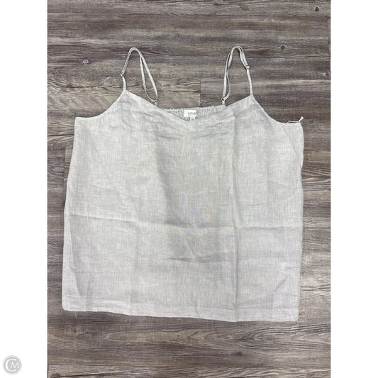 Top Sleeveless By Haven In Grey, Size: Xxl