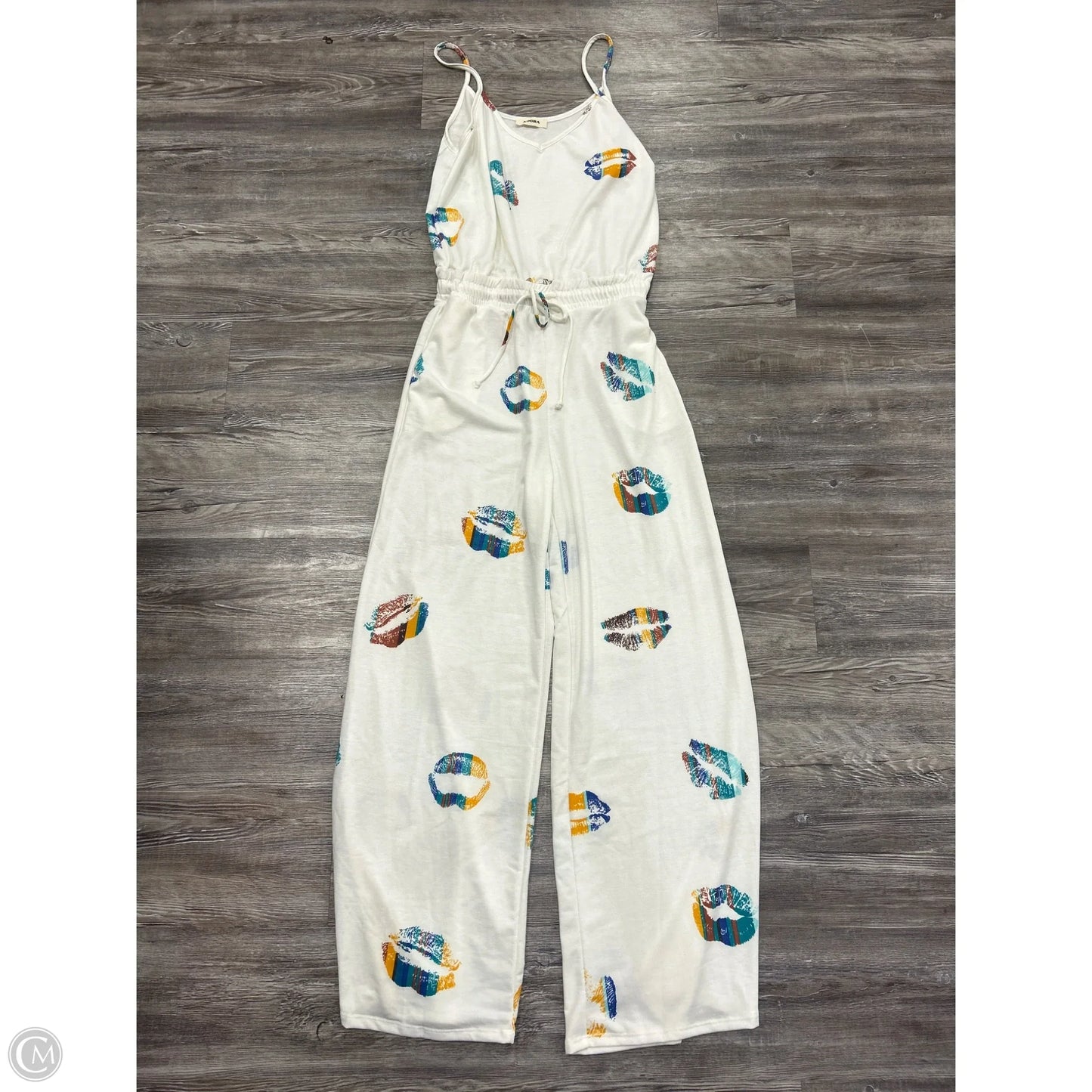 Jumpsuit By Adora In White, Size: L