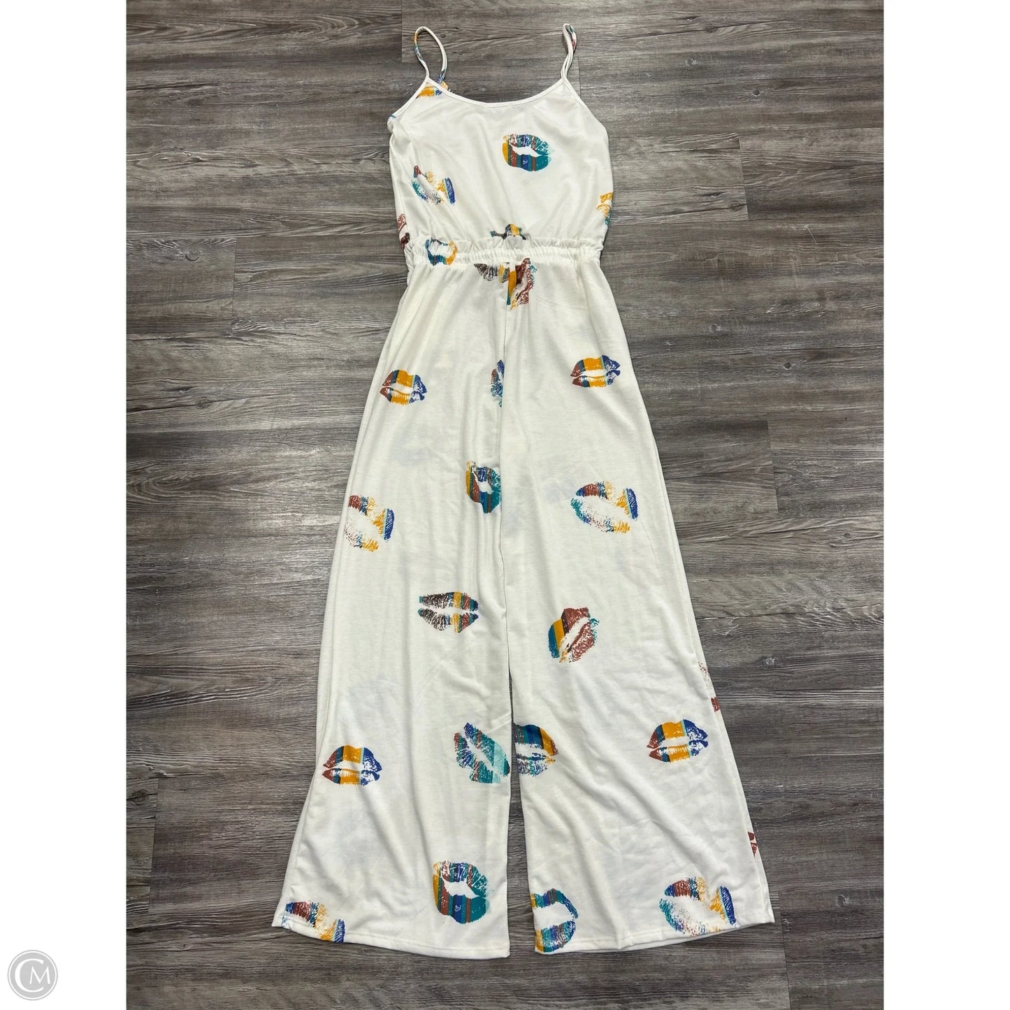 Jumpsuit By Adora In White, Size: L