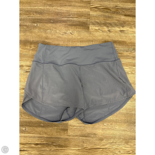 Athletic Shorts By Lululemon In Blue, Size: 8