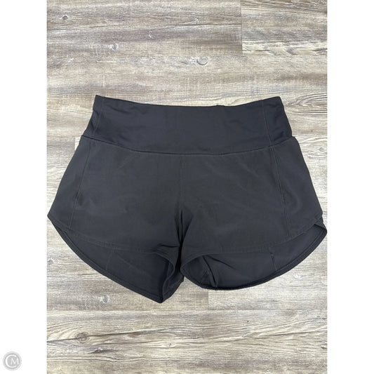 Athletic Shorts By Lululemon In Black, Size: 8