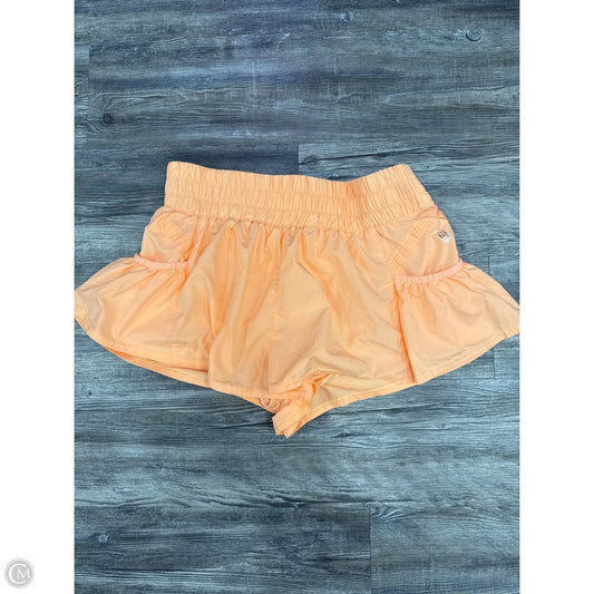 Athletic Shorts By Free People In Orange, Size: L