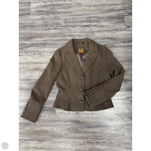 Coat Designer By Tory Burch In Brown, Size: 10