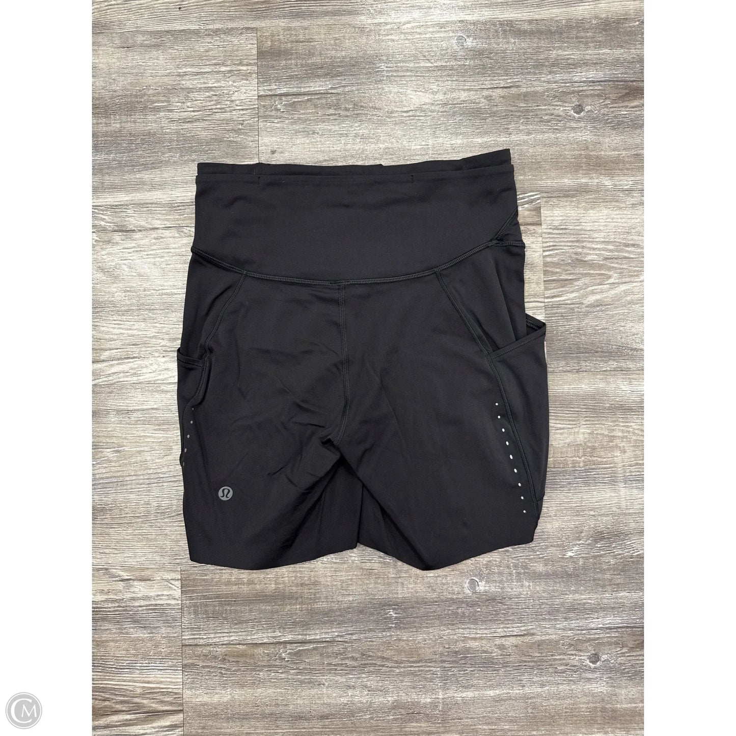 Athletic Shorts By Lululemon In Black, Size: 6