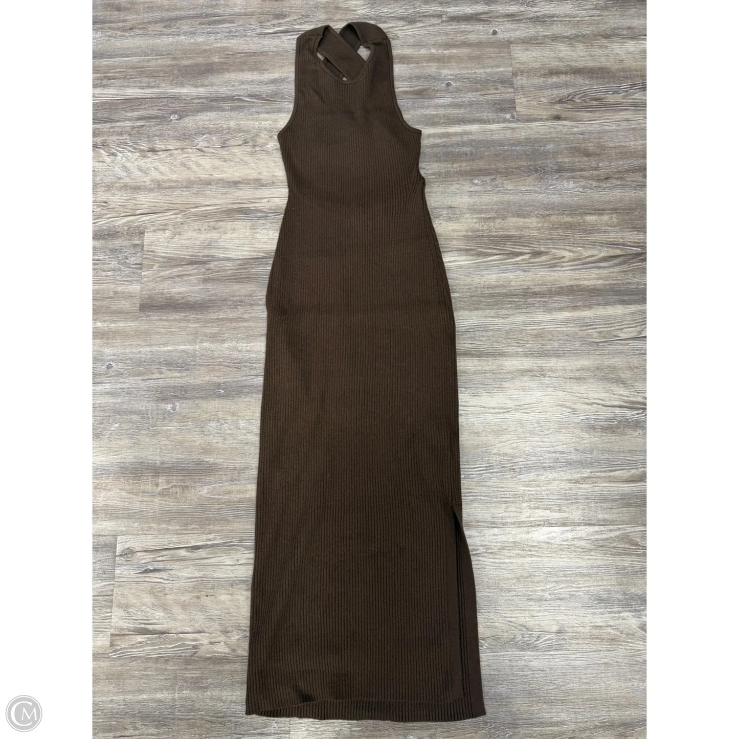 Dress Casual Maxi By AYR In Brown, Size: M