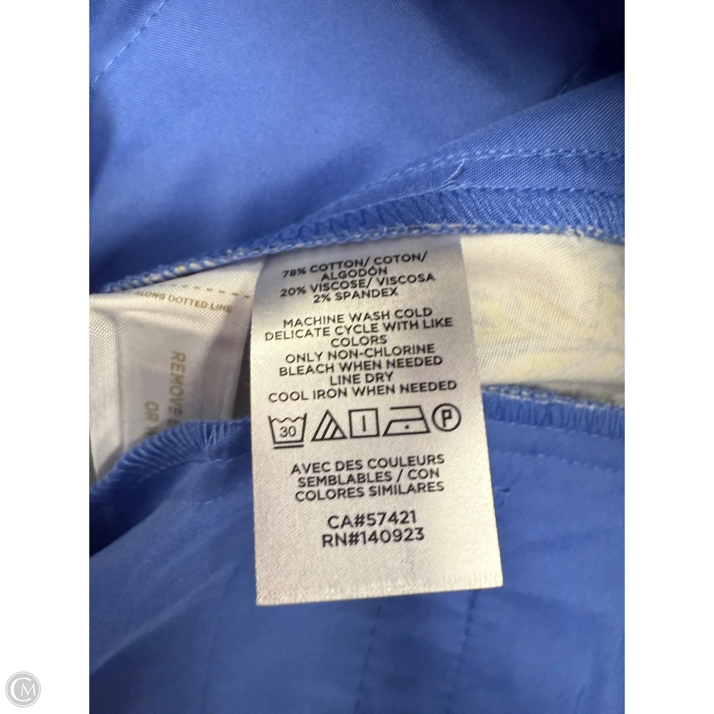 Shorts By Loft In Blue & Yellow, Size: 6