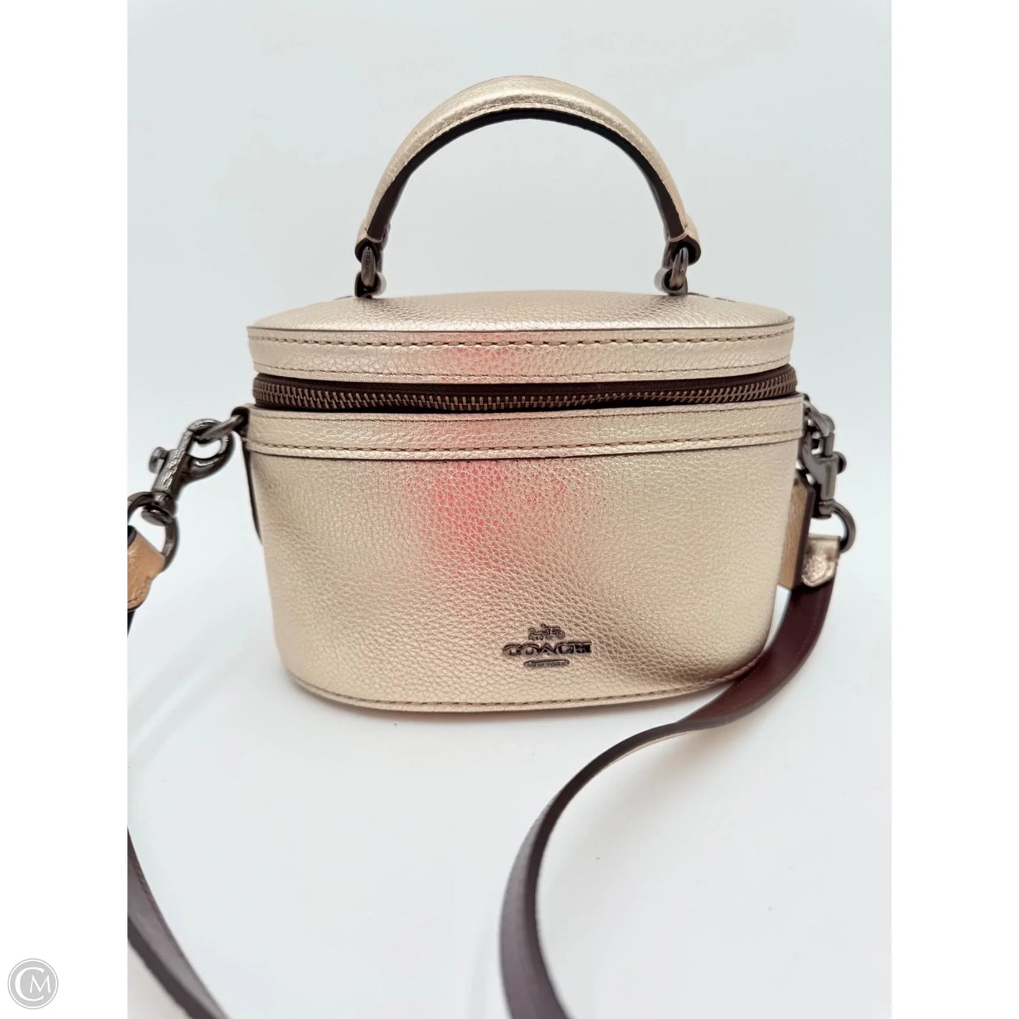 Crossbody Designer By Coach, Size: Small