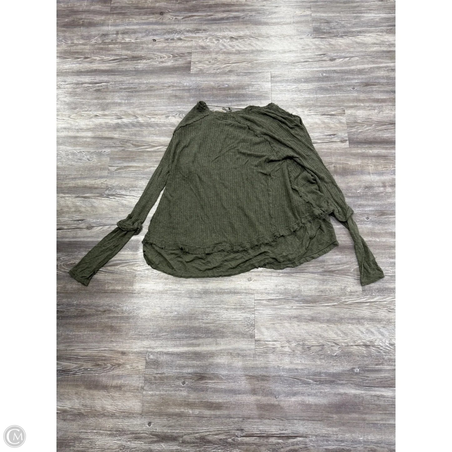 Top Long Sleeve Basic By We The Free In Green, Size: S
