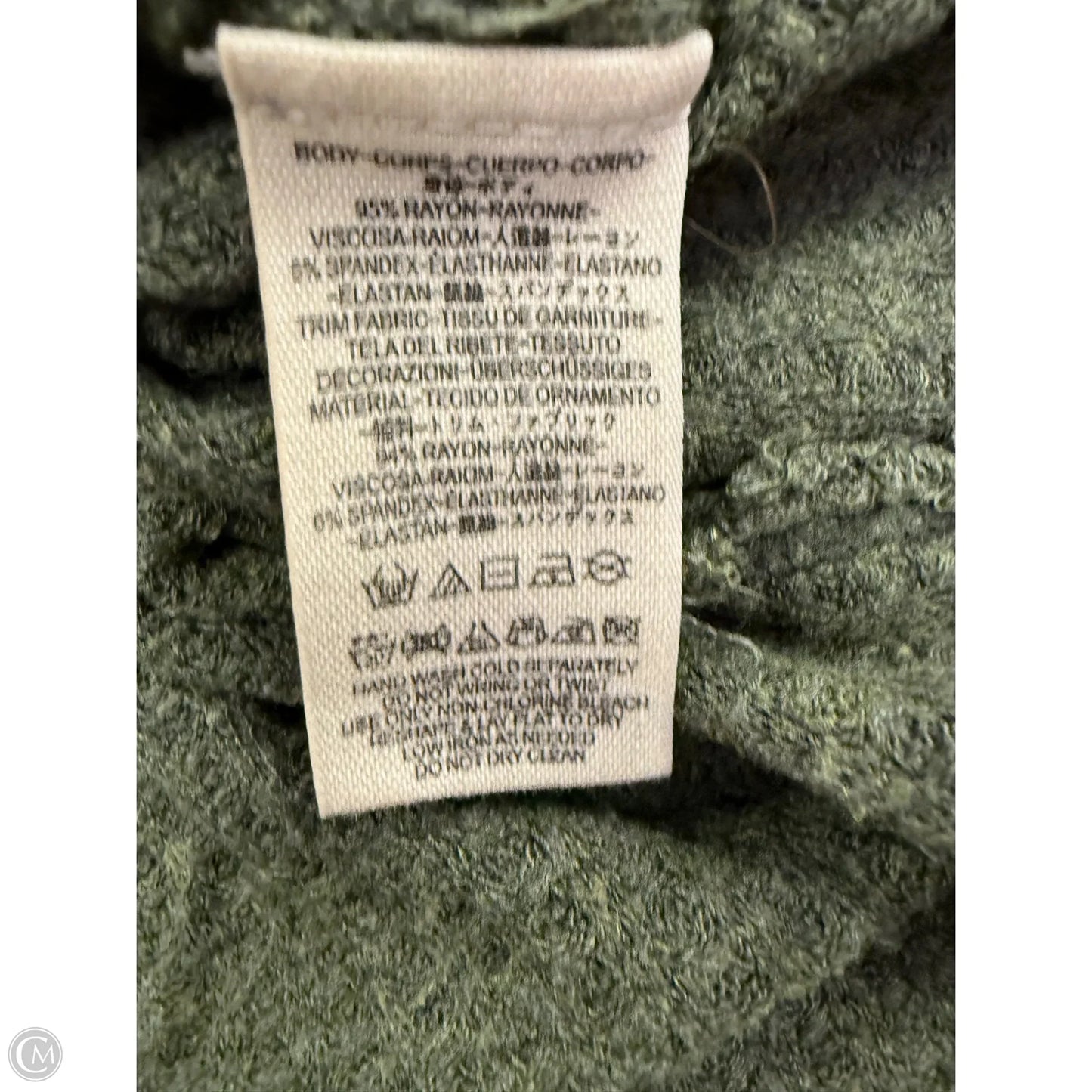 Top Long Sleeve Basic By We The Free In Green, Size: S