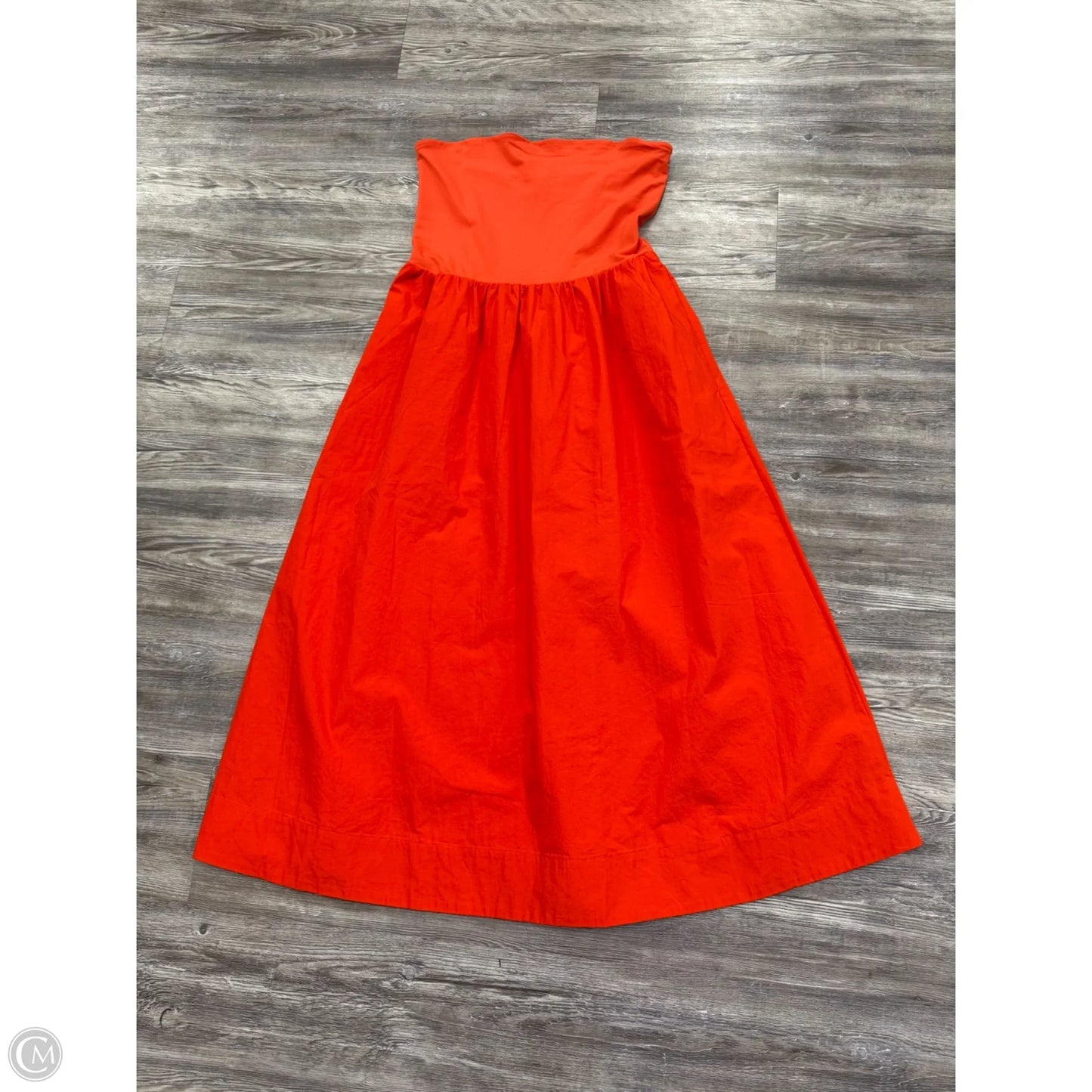 Dress Casual Maxi By Babaton In Orange, Size: L