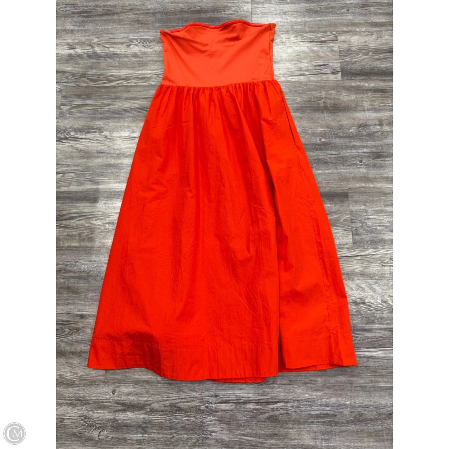 Dress Casual Maxi By Babaton In Orange, Size: L