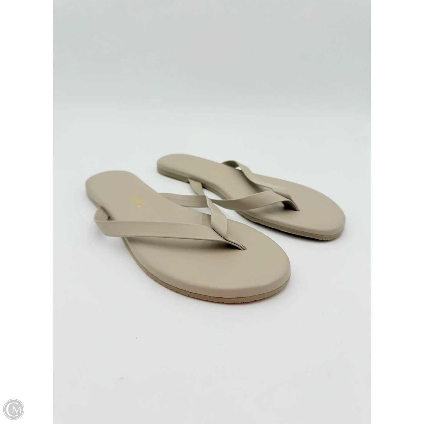 Sandals Flip Flops By TKEES In Grey, Size: 8