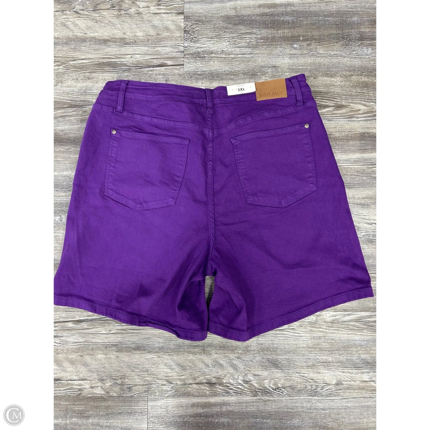 Shorts By Judy Blue In Purple, Size: 3x