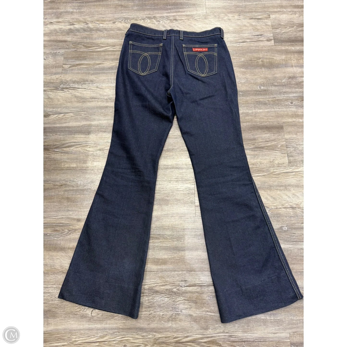 Jeans Flared By Johnny Was In Blue Denim, Size: 6