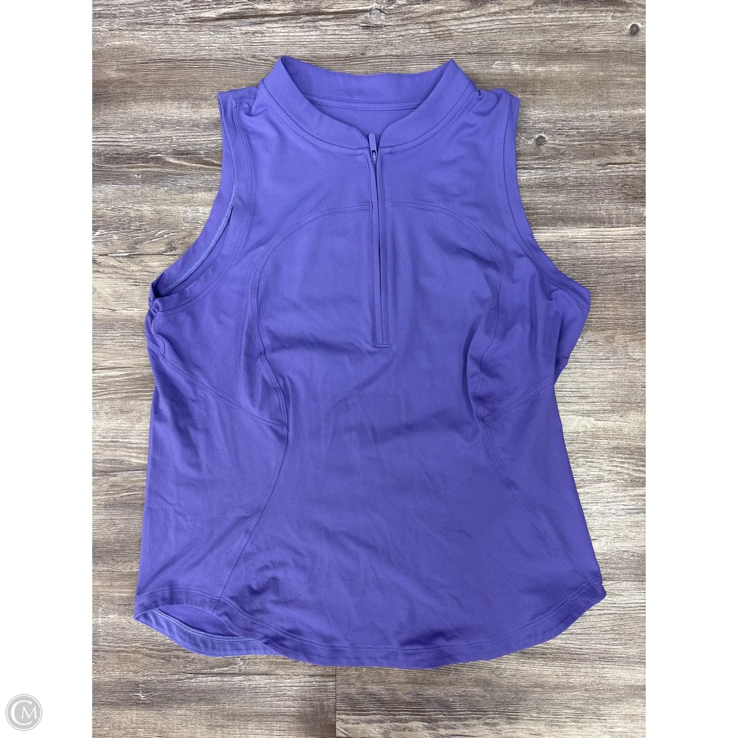 Athletic Tank Top By Lululemon In Purple, Size: M