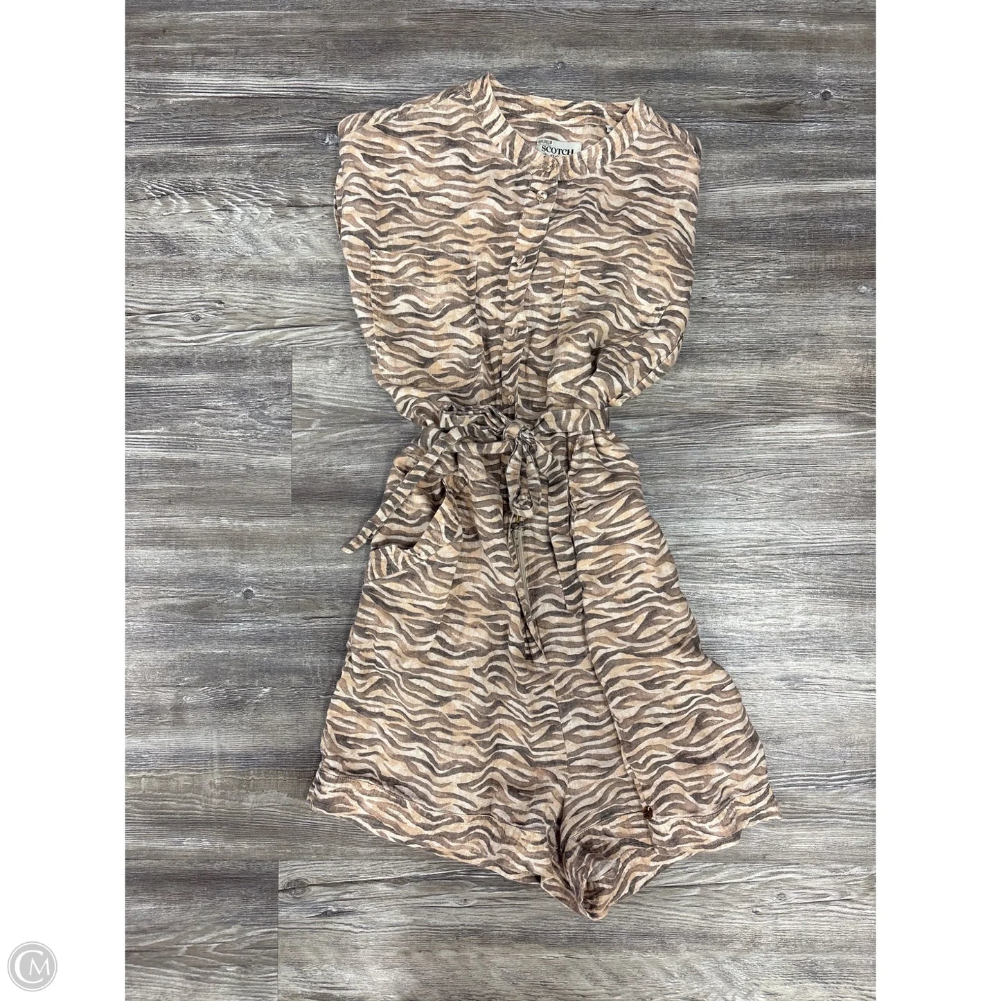 Romper By Scotch & Soda In Animal Print, Size: M