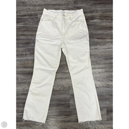 Jeans Straight By Good American In White, Size: 8