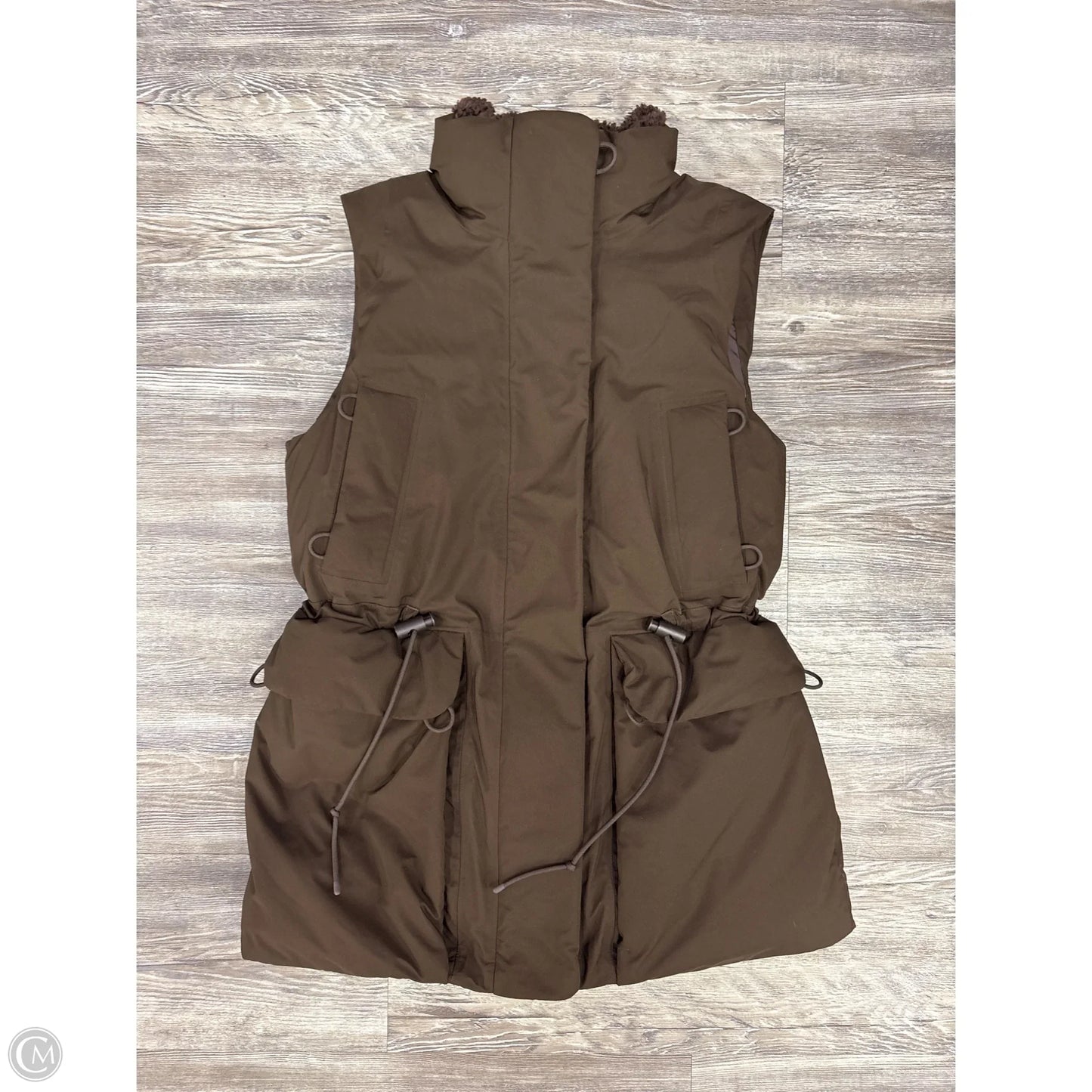Vest Puffer & Quilted By Lululemon In Brown, Size: 2