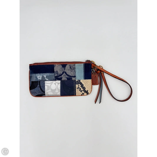 Wristlet Designer By Coach, Size: Small