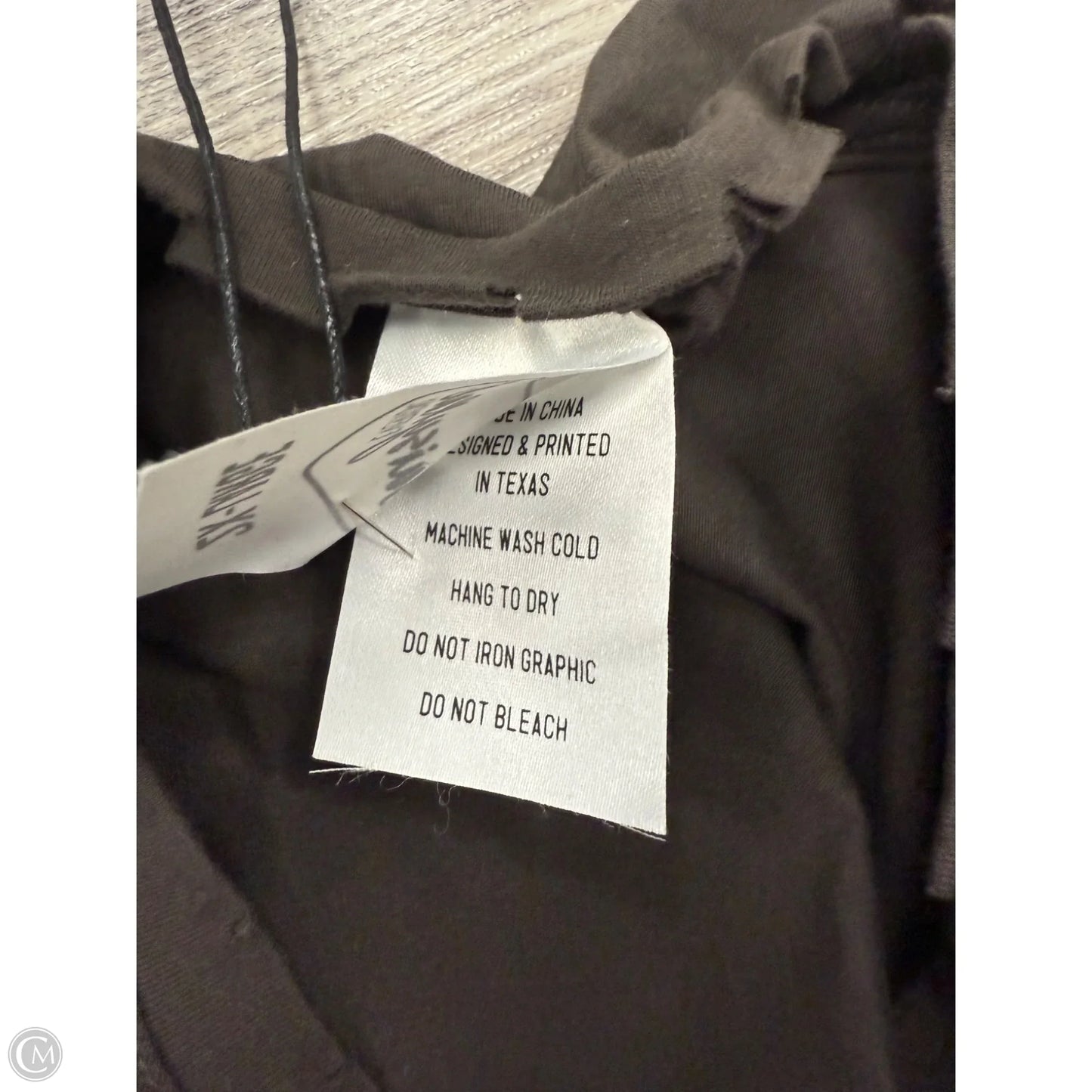 Top Short Sleeve By DaisyRae In Brown, Size: 2x