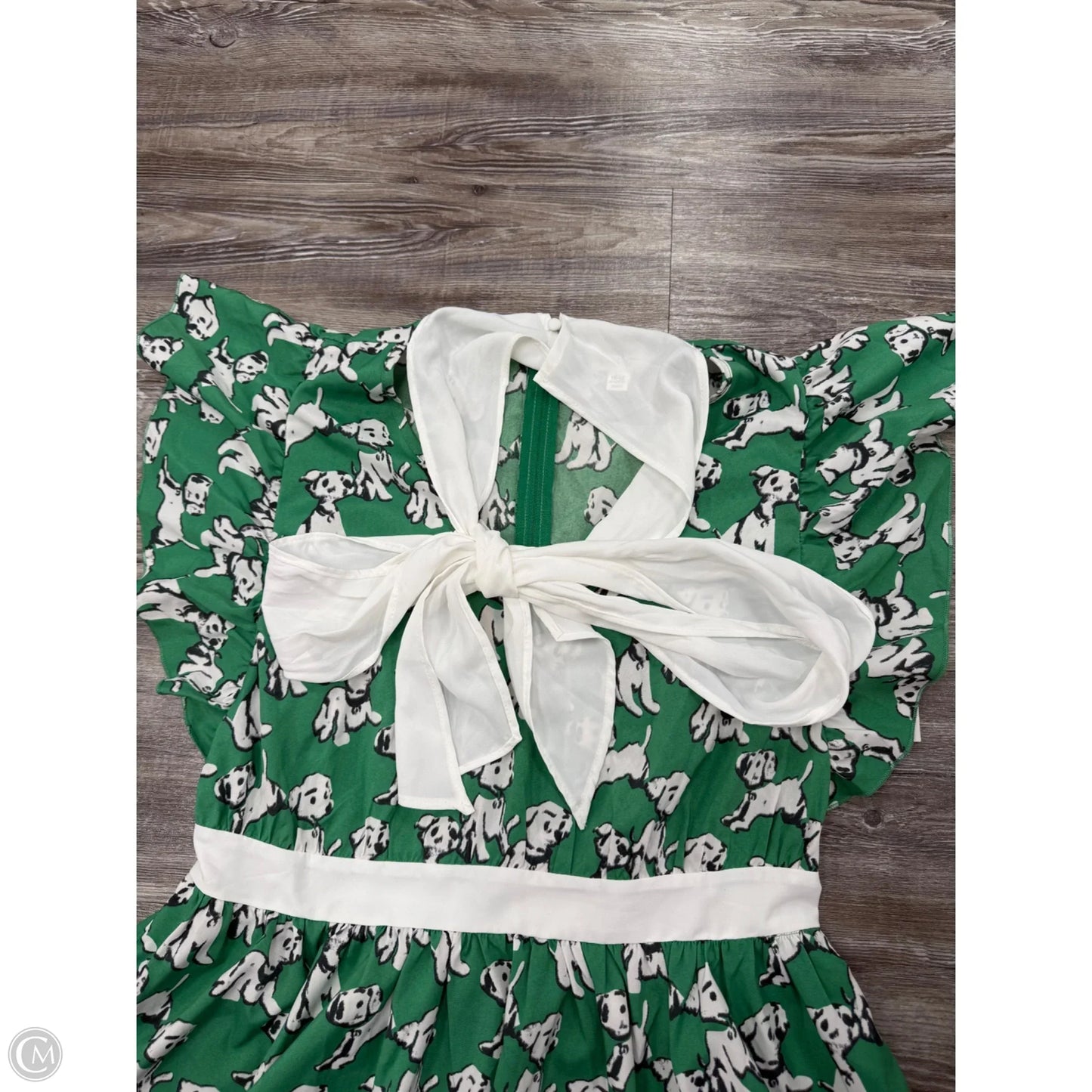 Dress Casual Midi By Unique Vintage In Green, Size: L