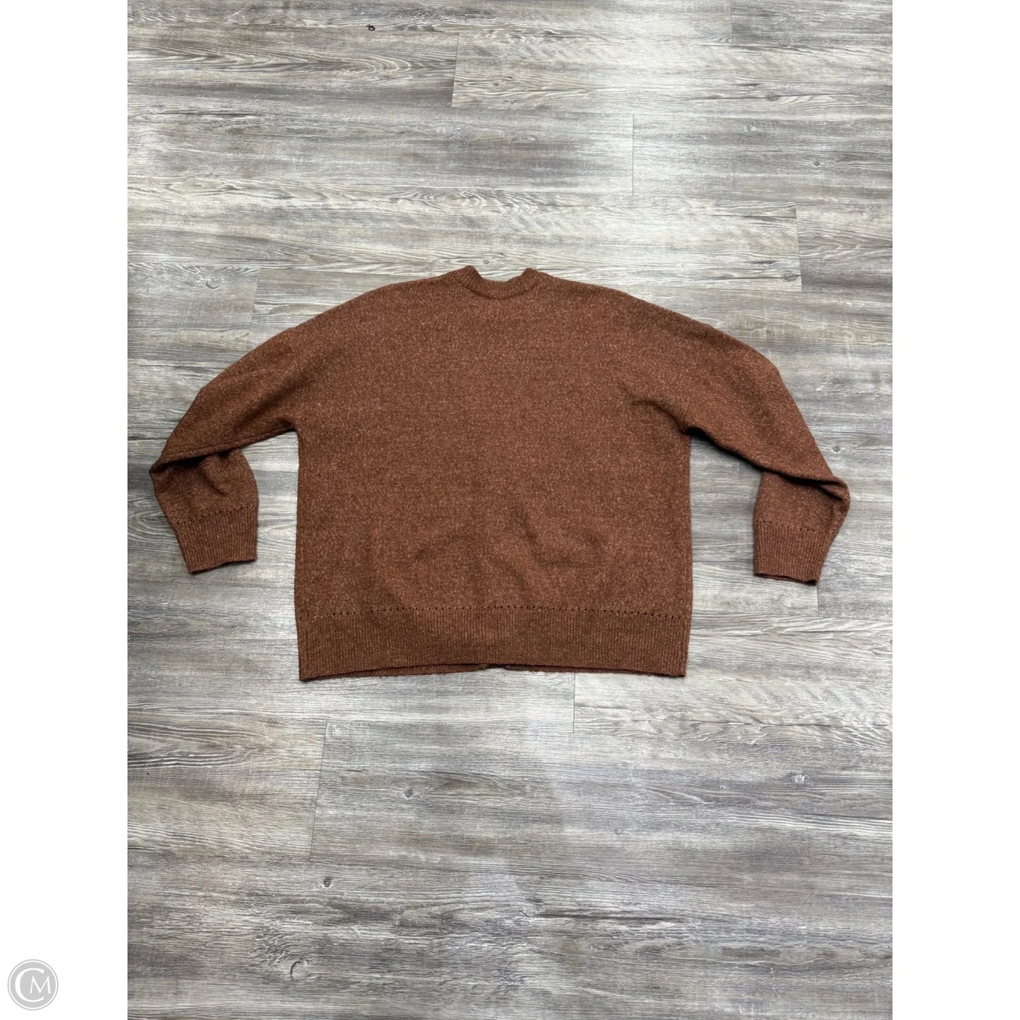 Sweater Cardigan By Torrid In Brown, Size: 1x