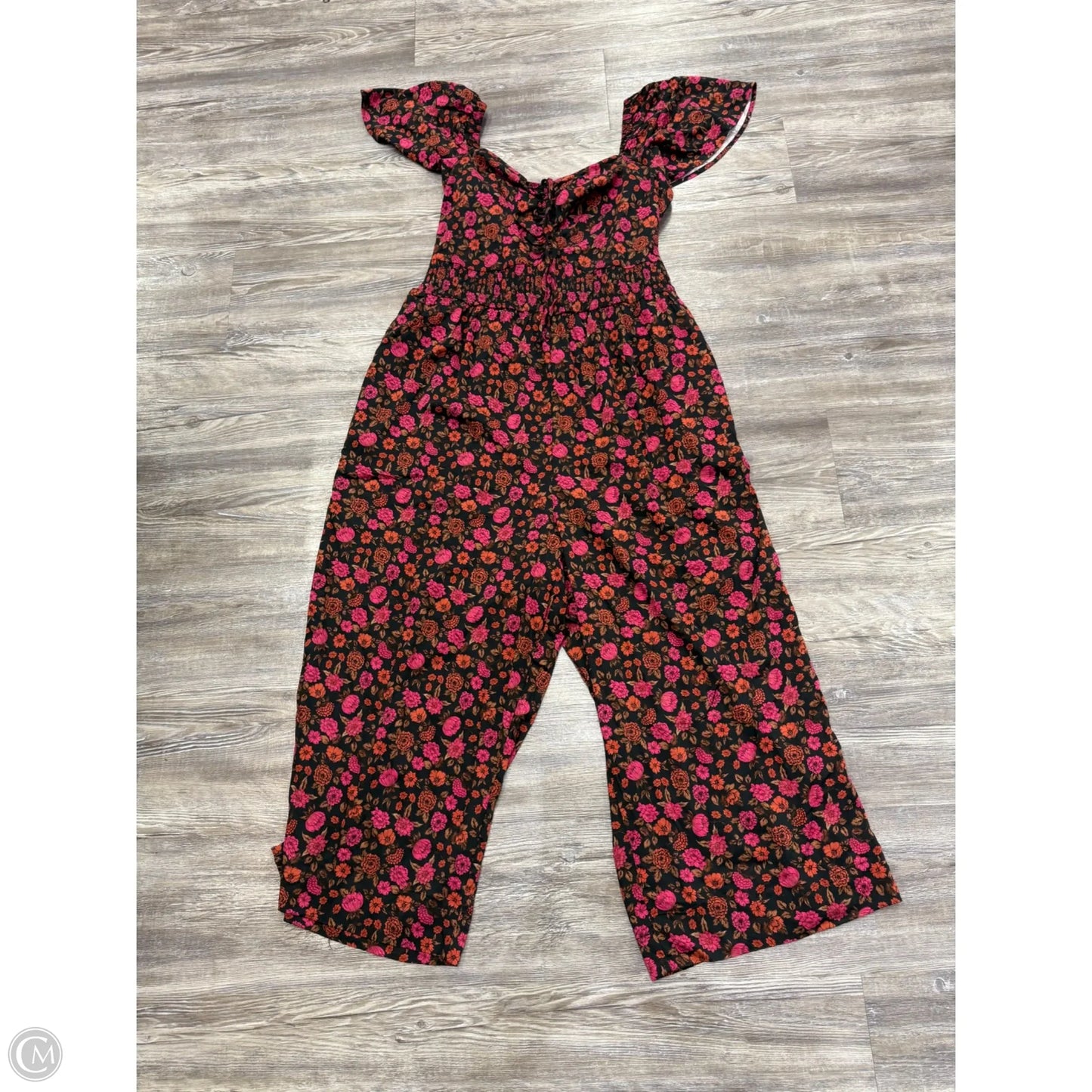 Jumpsuit By Torrid In Floral Print, Size: L