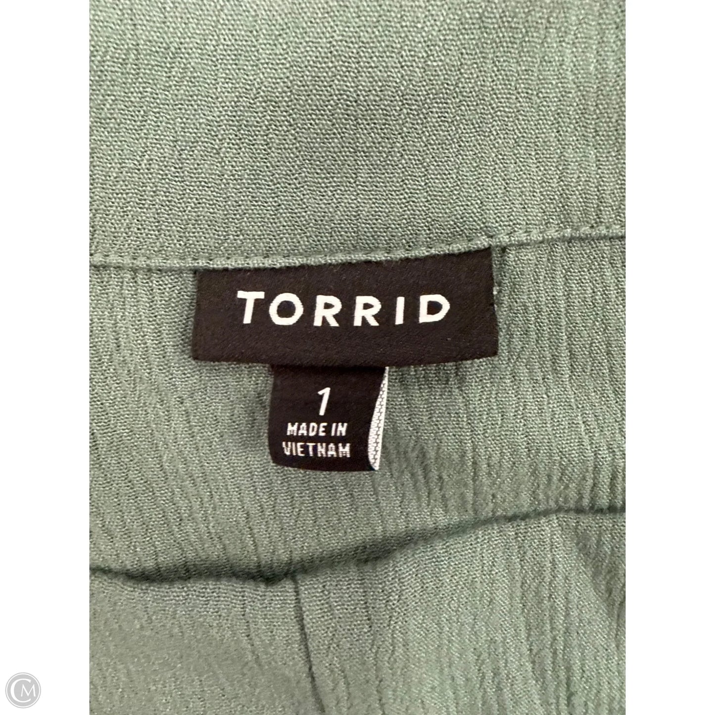 Jumpsuit By Torrid In Green, Size: 1x