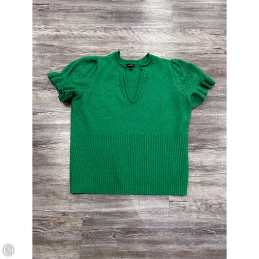Sweater Short Sleeve By Torrid In Green, Size: 1x