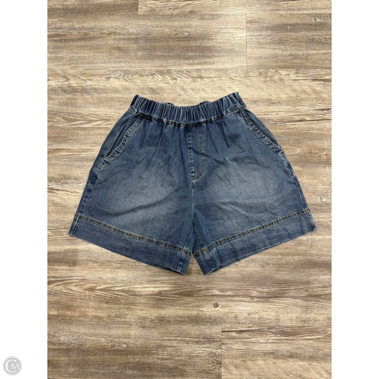 Shorts By Carbon38 In Blue Denim, Size: M