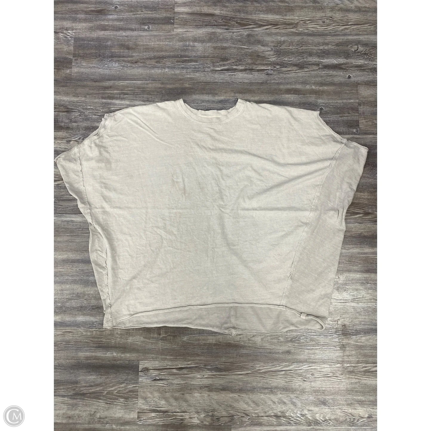 Top Short Sleeve By We The Free In Grey, Size: M