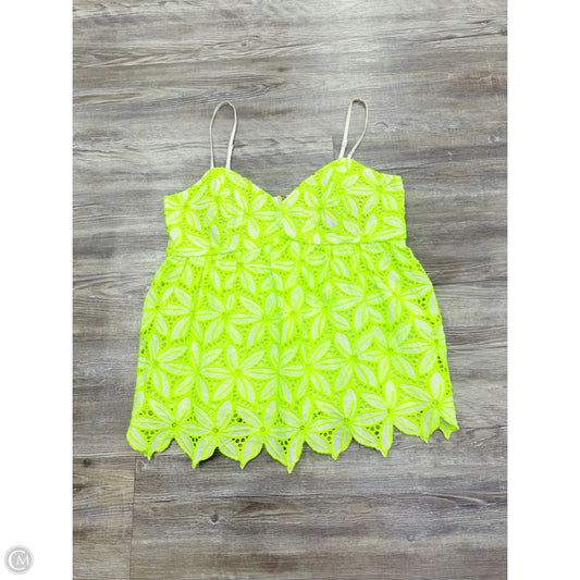 Top Sleeveless Designer By Lilly Pulitzer In Green, Size: S
