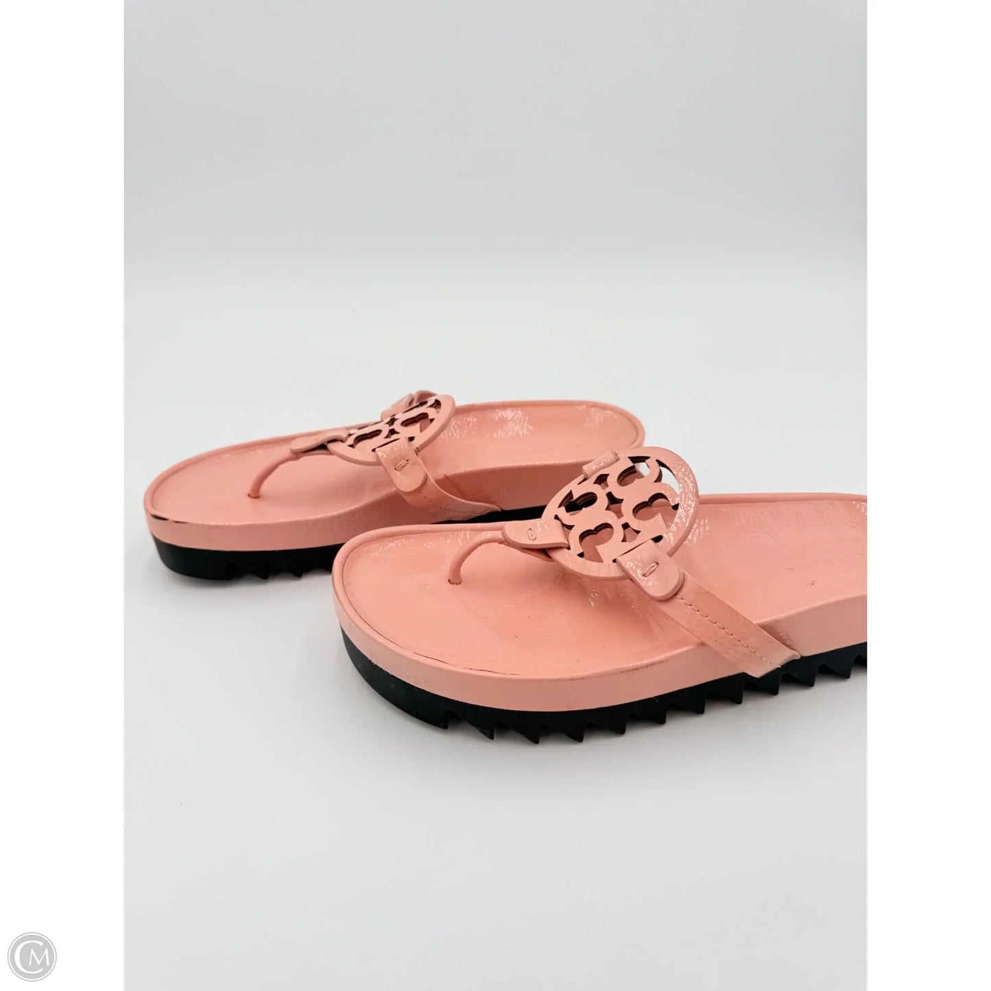 Sandals Designer By Tory Burch In Pink, Size: 8.5