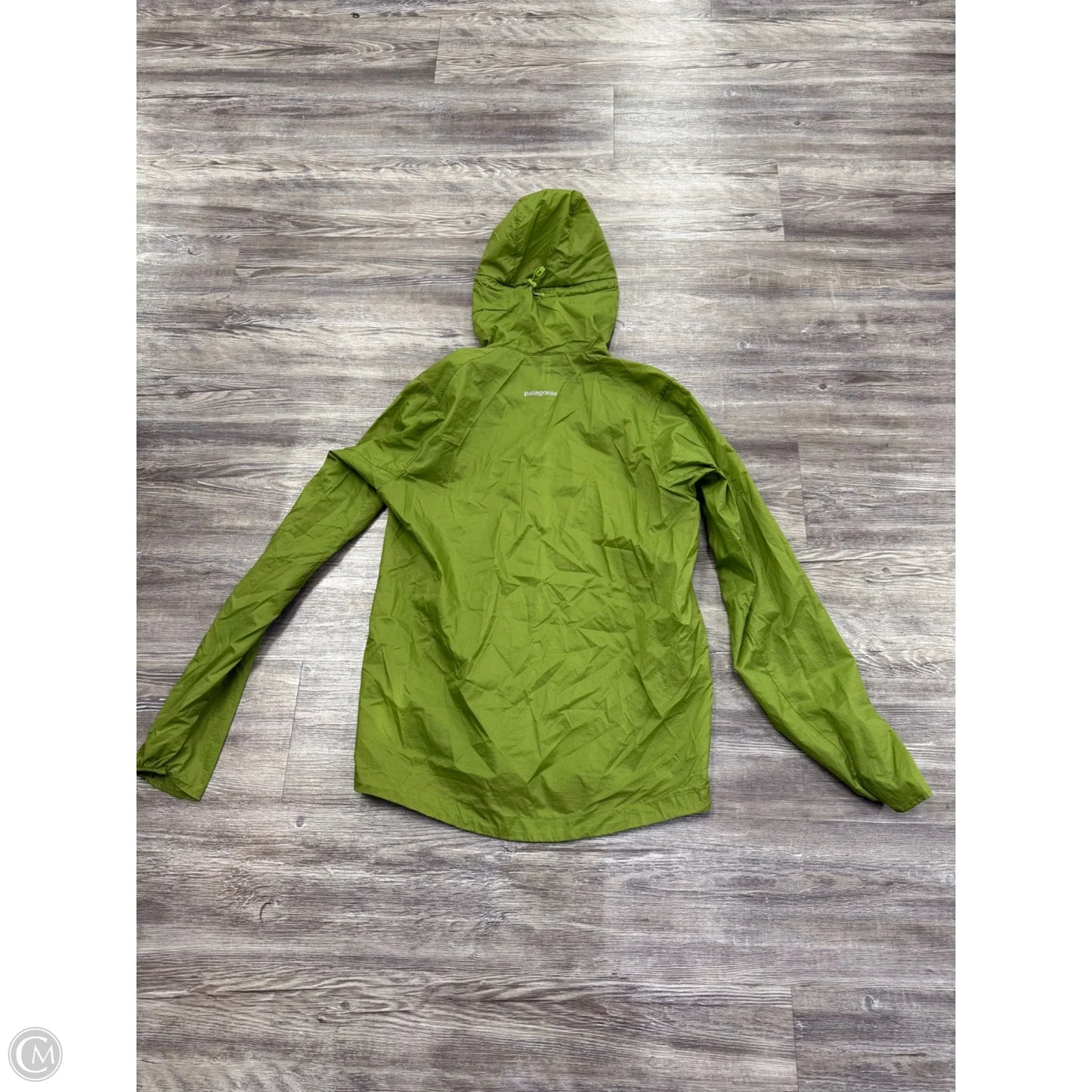 Jacket Windbreaker By Patagonia In Green, Size: S