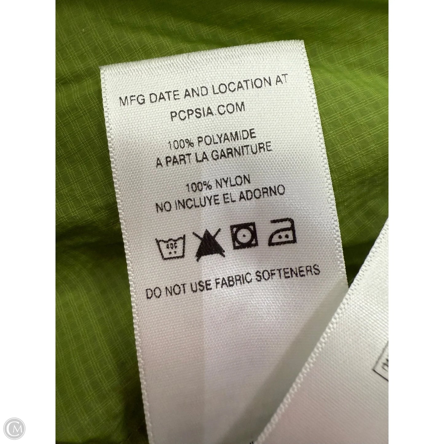 Jacket Windbreaker By Patagonia In Green, Size: S