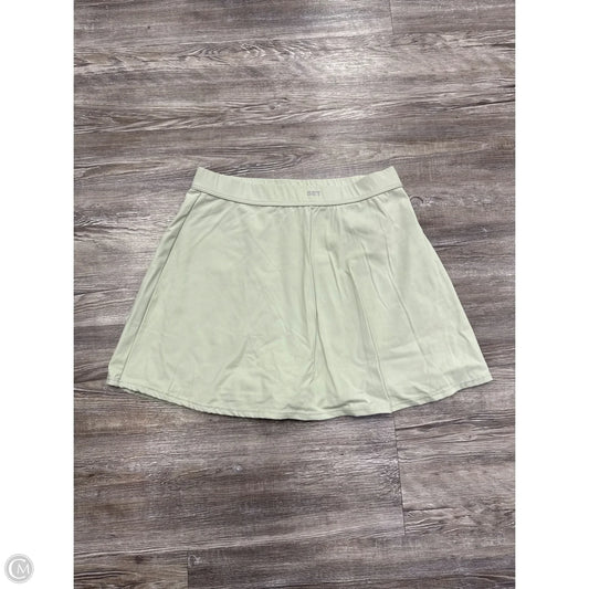 Athletic Skort By Set Active In Green, Size: L
