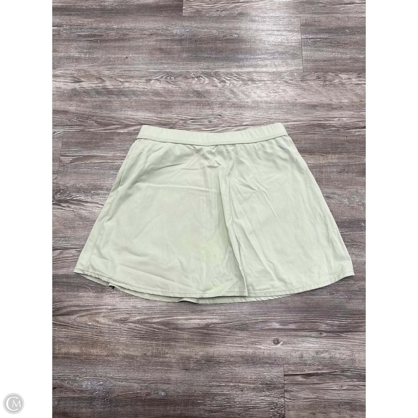 Athletic Skort By Set Active In Green, Size: L