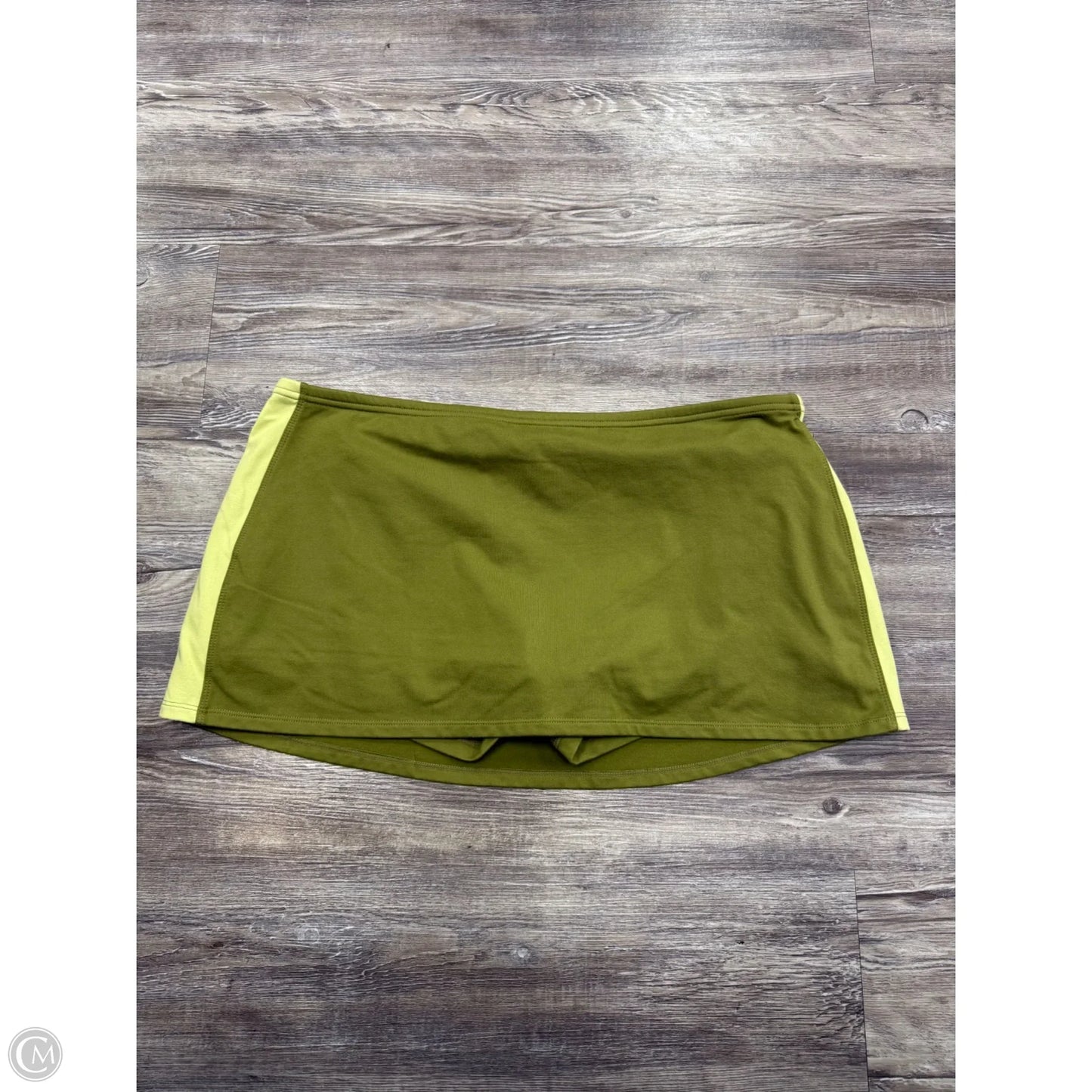 Athletic Skort By Set Active In Green, Size: Xl