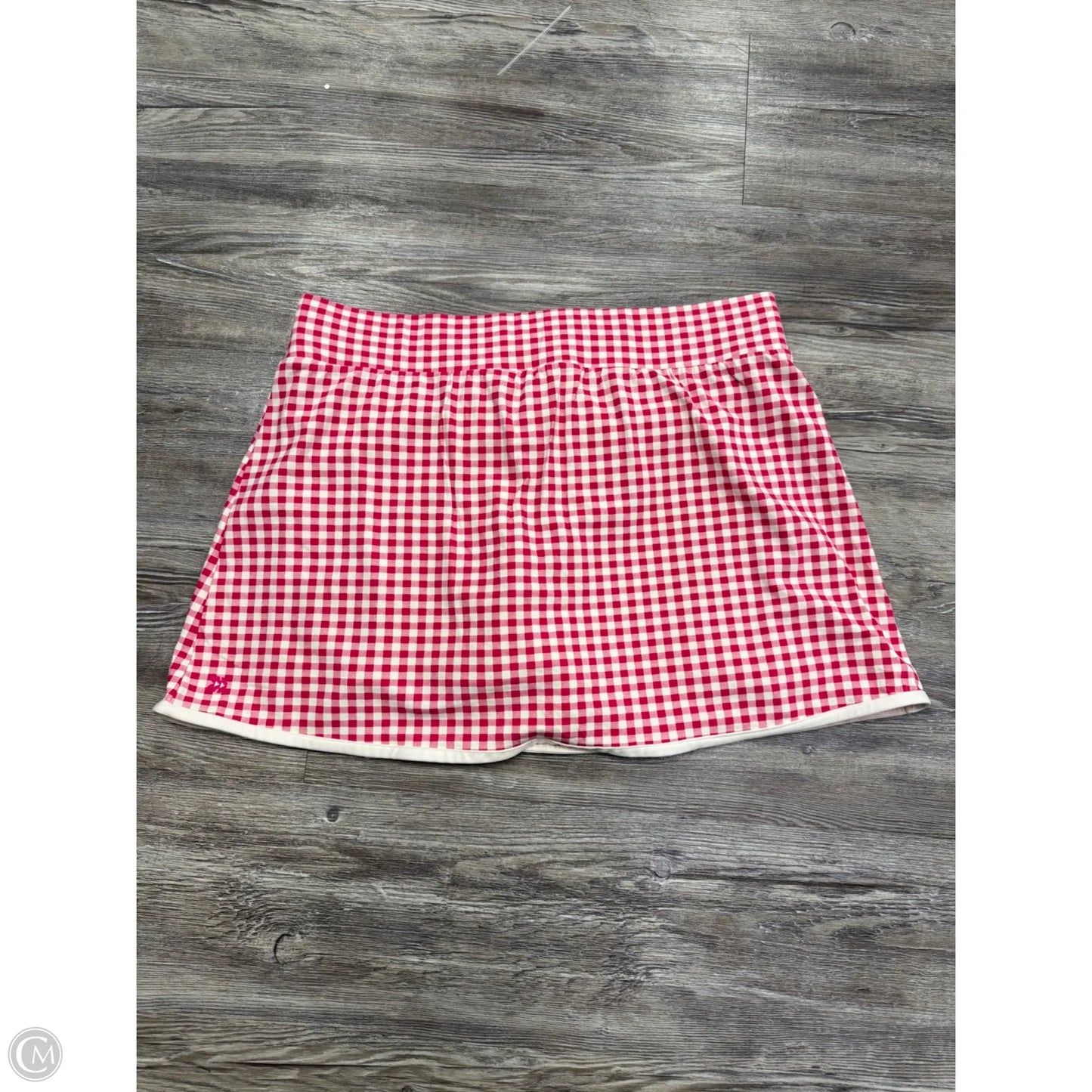 Athletic Skort By All In Motion In Plaid Pattern, Size: L