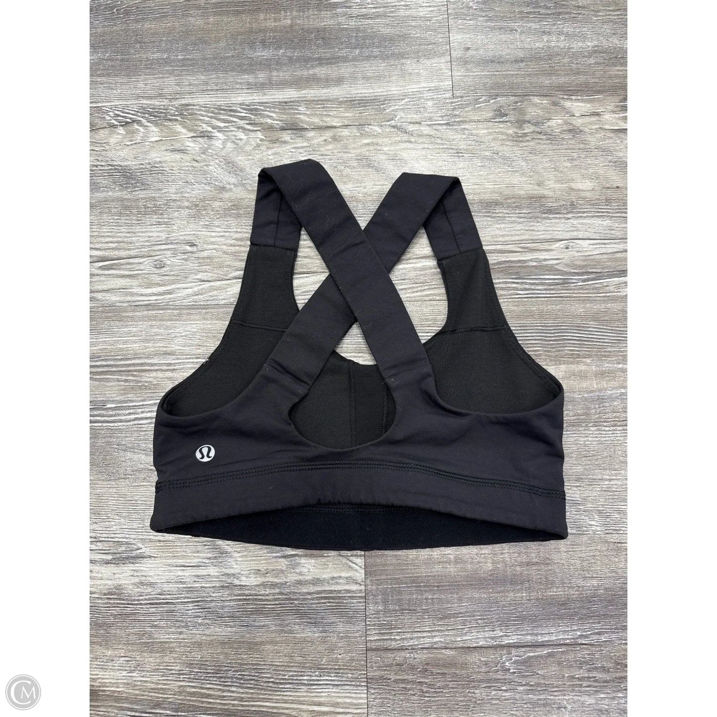 Athletic Bra By Lululemon In Black, Size: 4