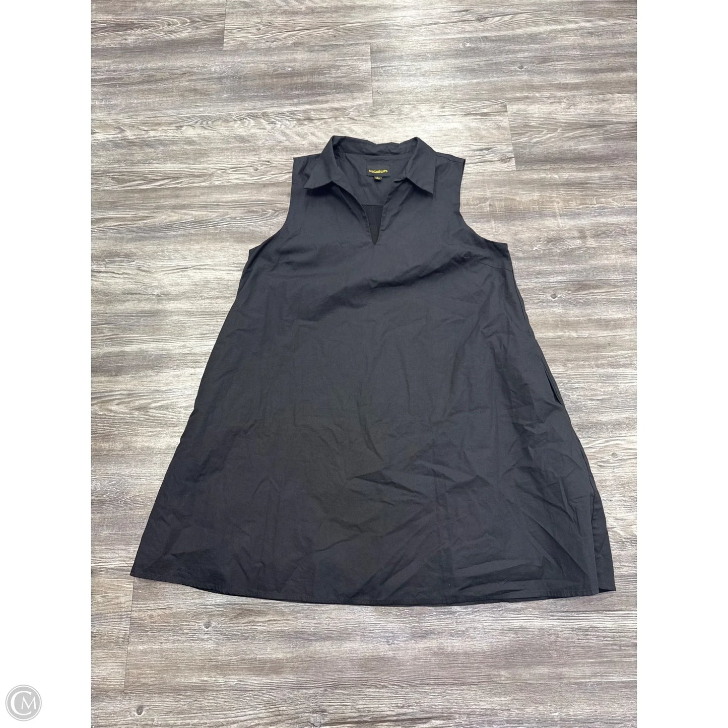 Dress Casual Short By Sugar Lips In Black, Size: M